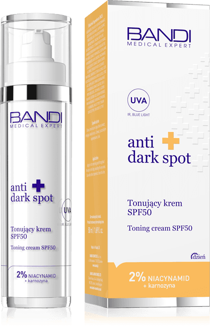 Anti Dark Spot Tonujący Krem SPF50