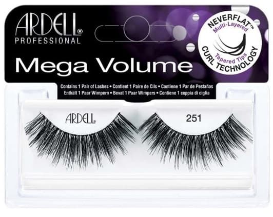 Mega Volume Rzęsy w Paskach 251 Black
