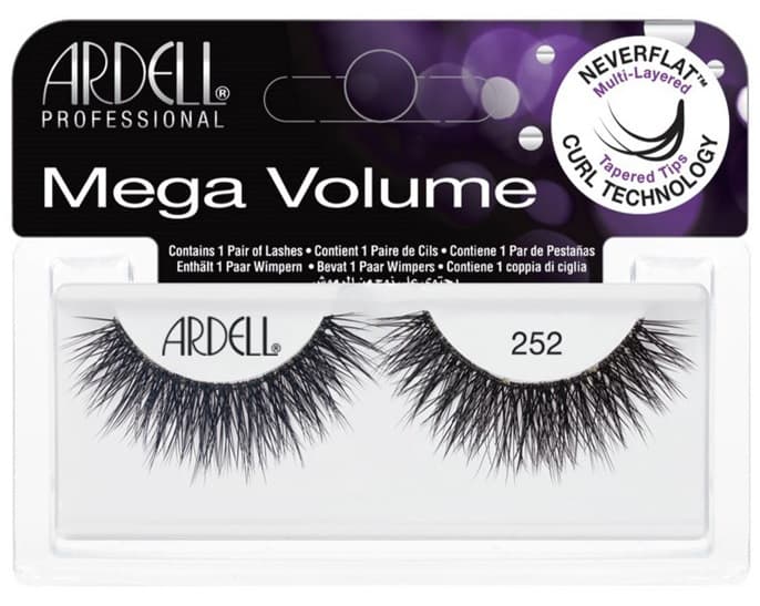 Mega Volume Rzęsy w Paskach 252 Black