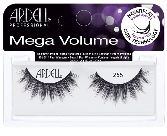 Mega Volume Rzęsy w Paskach 255 Black