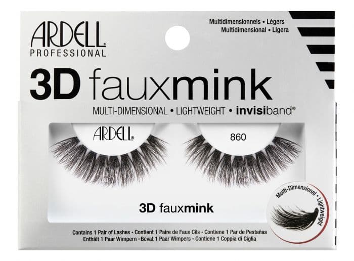 Rzęsy w Paskach 3D Faux Mink 860