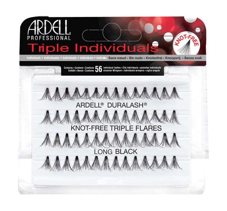 Rzęsy w Kępkach Triple Individuals Long Black