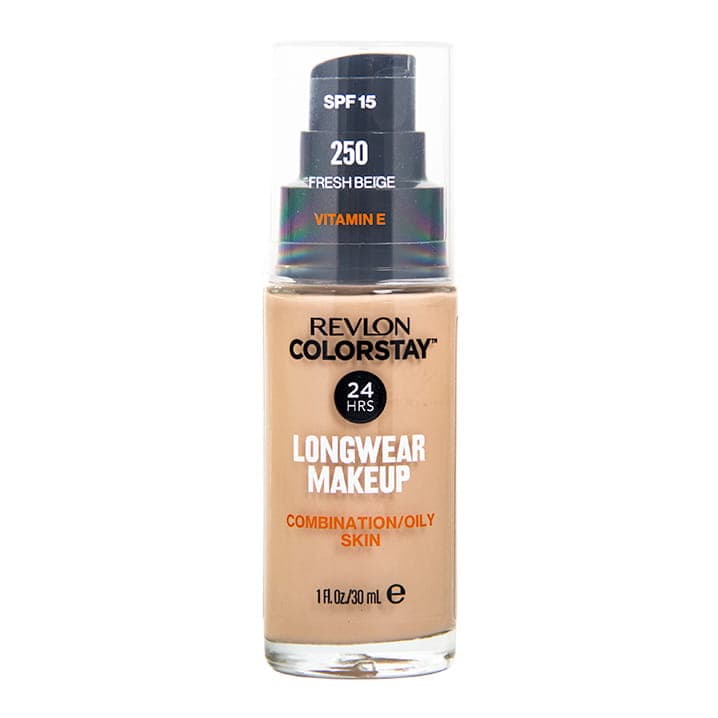 ColorStay Podkład Cera Tłusta i Mieszana 250 Fresh Beige z pompką