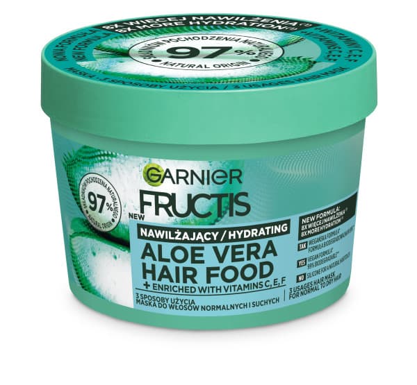 Fructis Aloe Hair Food maska do włosów normalnych i suchych