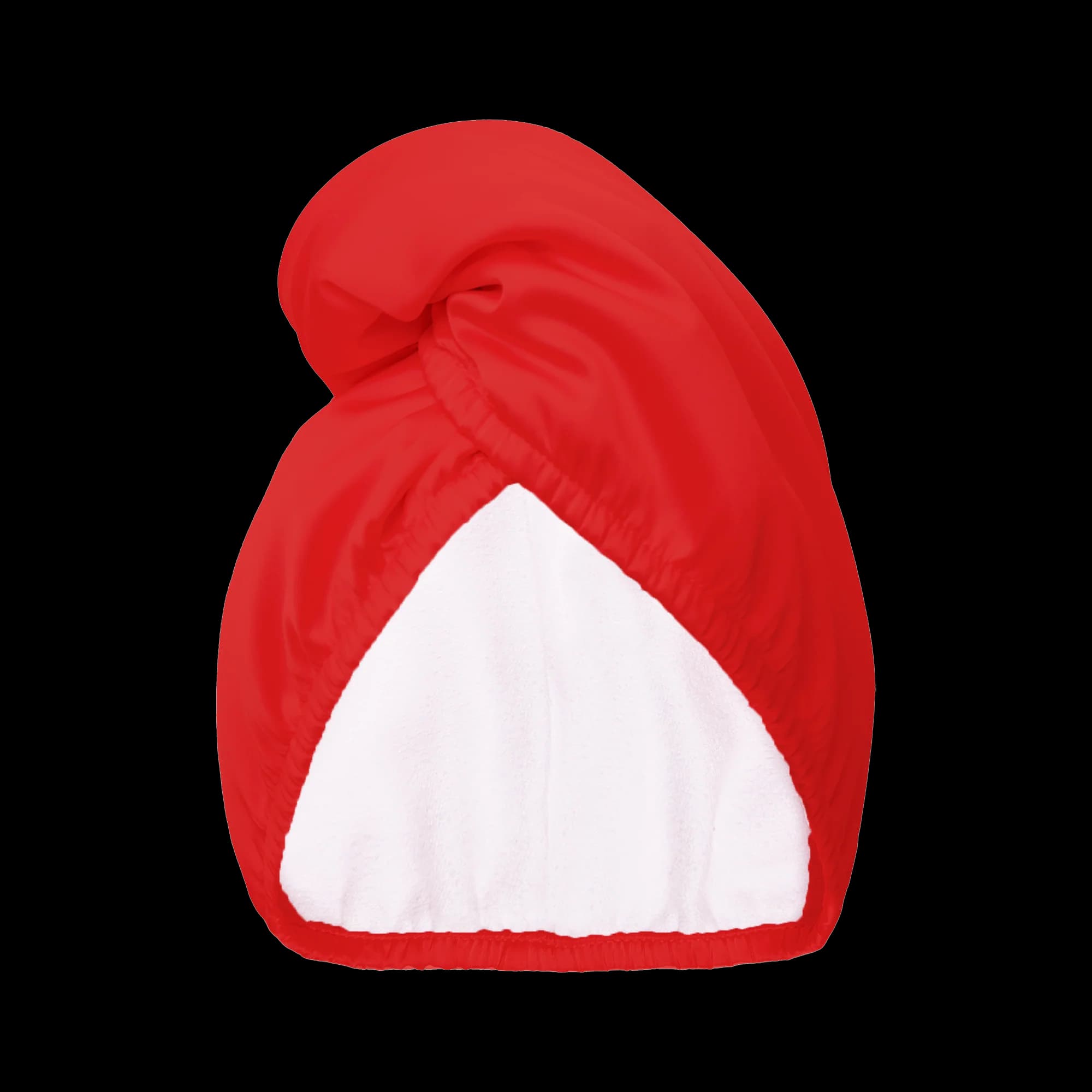 Hair Wrap Satynowy Turban Red
