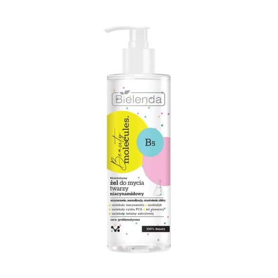 Beauty Molecules Żel do Mycia Twarzy Niacynamidowy