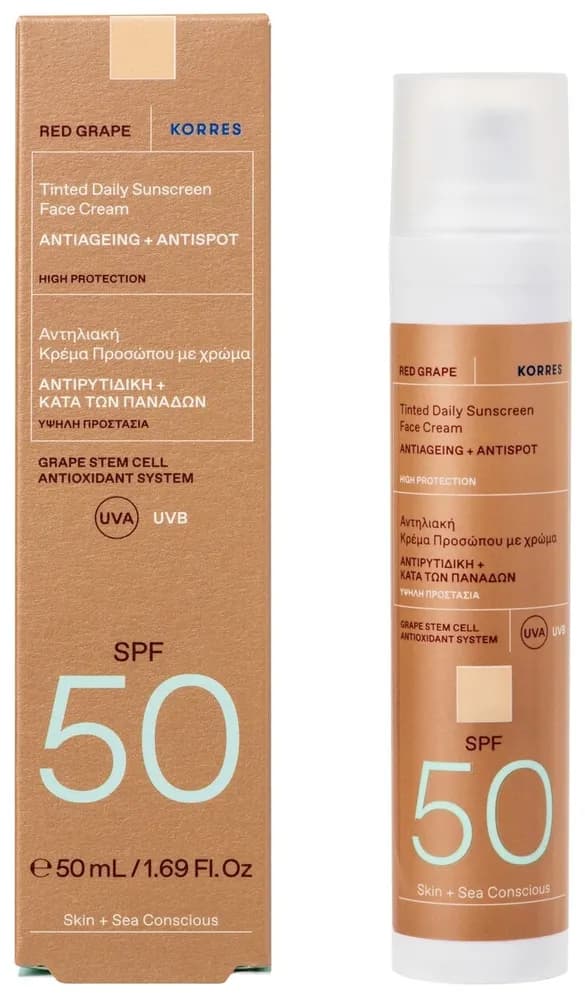 Red Grape Koloryzujący Krem SPF50+