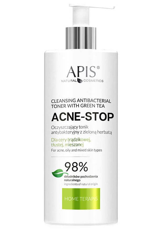 Acne-Stop Oczyszczający Tonik z Zieloną Herbatą
