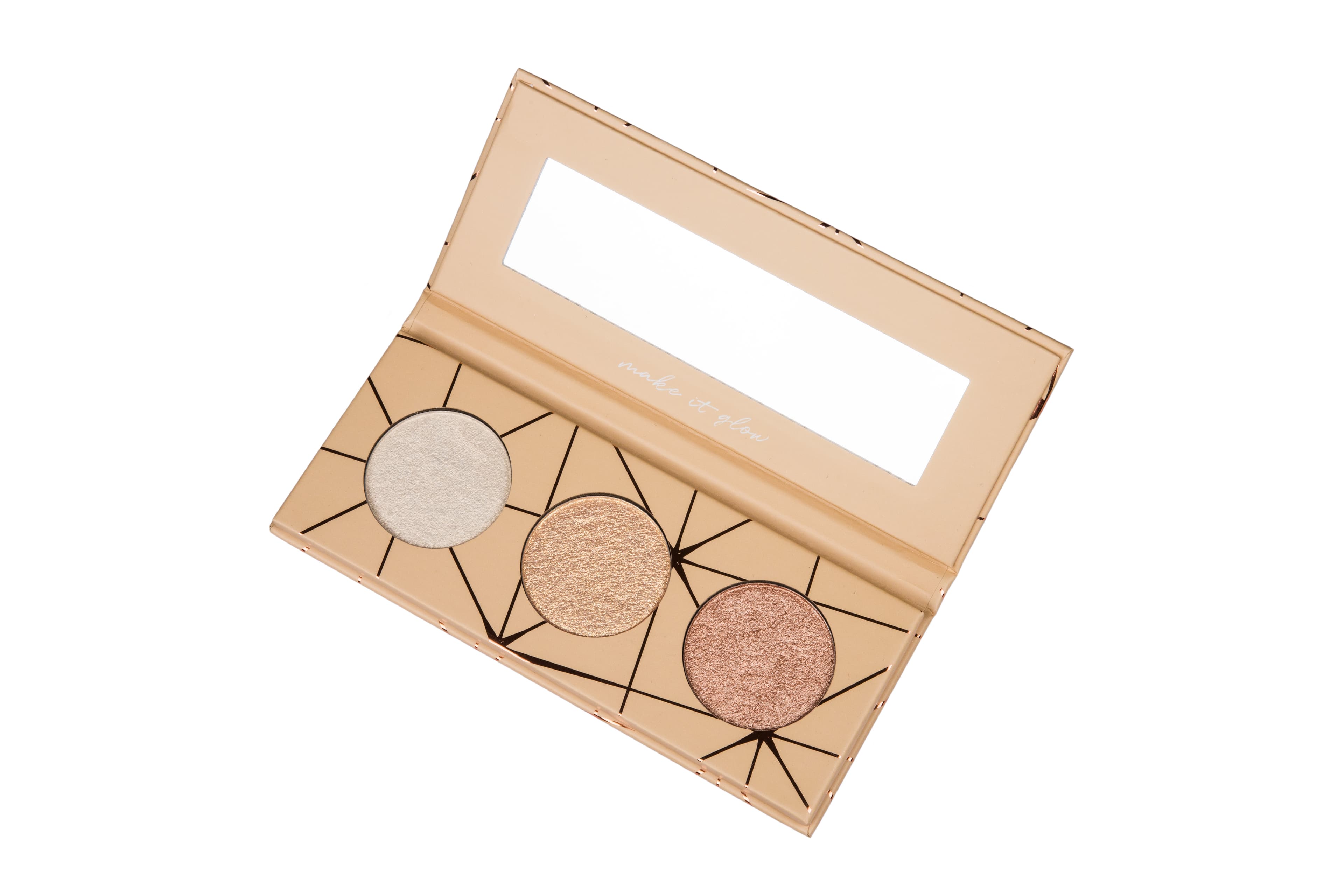 Paleta Rozświetlaczy Glow Trio