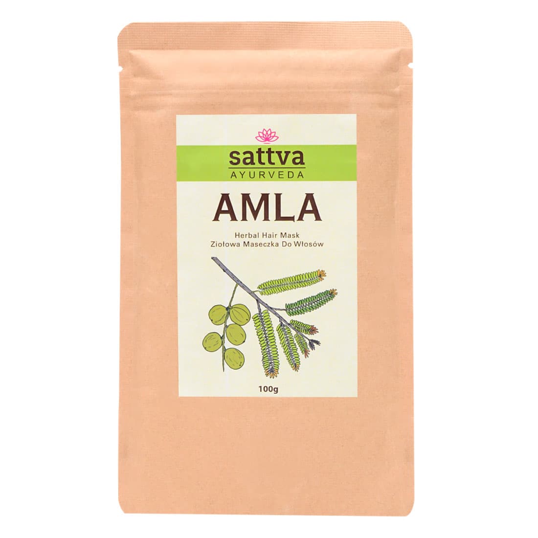 Amla Ziołowa Maseczka do Włosów