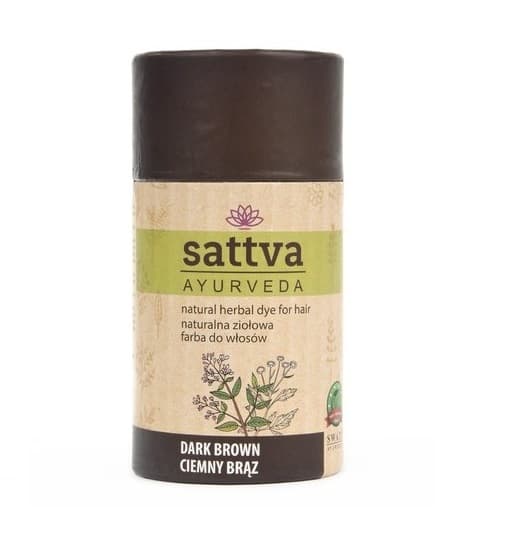 Naturalna Henna - Ziołowa Farba do Włosów Dark Brown