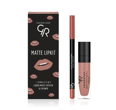 Matte Lipkit Zestaw do Ust Warm Nude