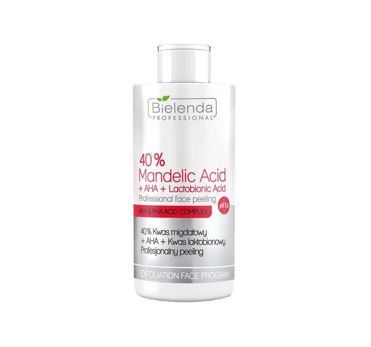 Profesjonalny Peeling 40% Kwas Migdałowy + AHA + Kwas Laktobionowy