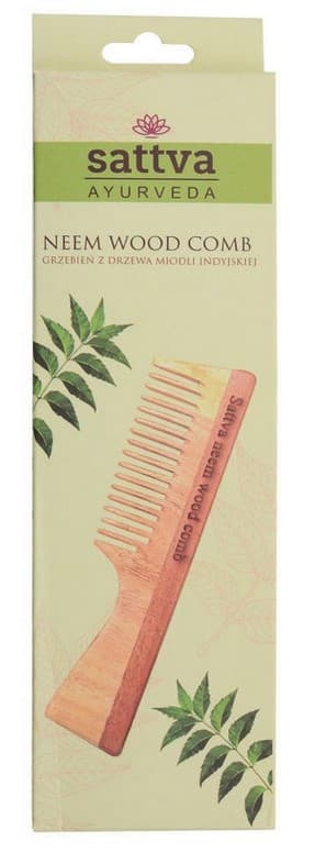 Neem Comb Grzebień Single 19cm