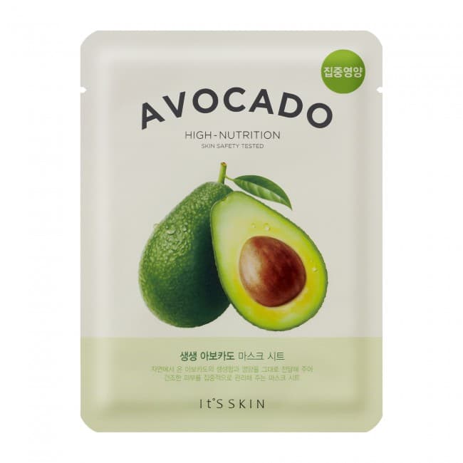 Skin The Fresh Mask Sheet Maska w Płacie Avocado