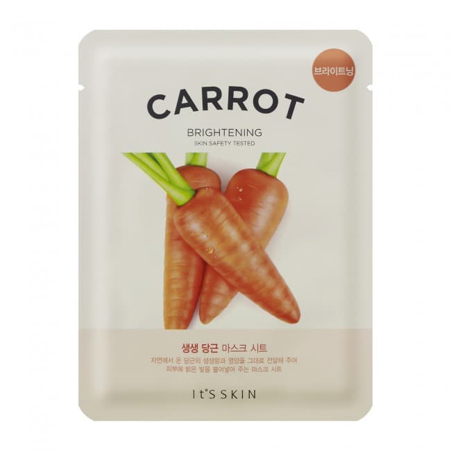 Skin The Fresh Mask Sheet Maska w Płacie Carrot