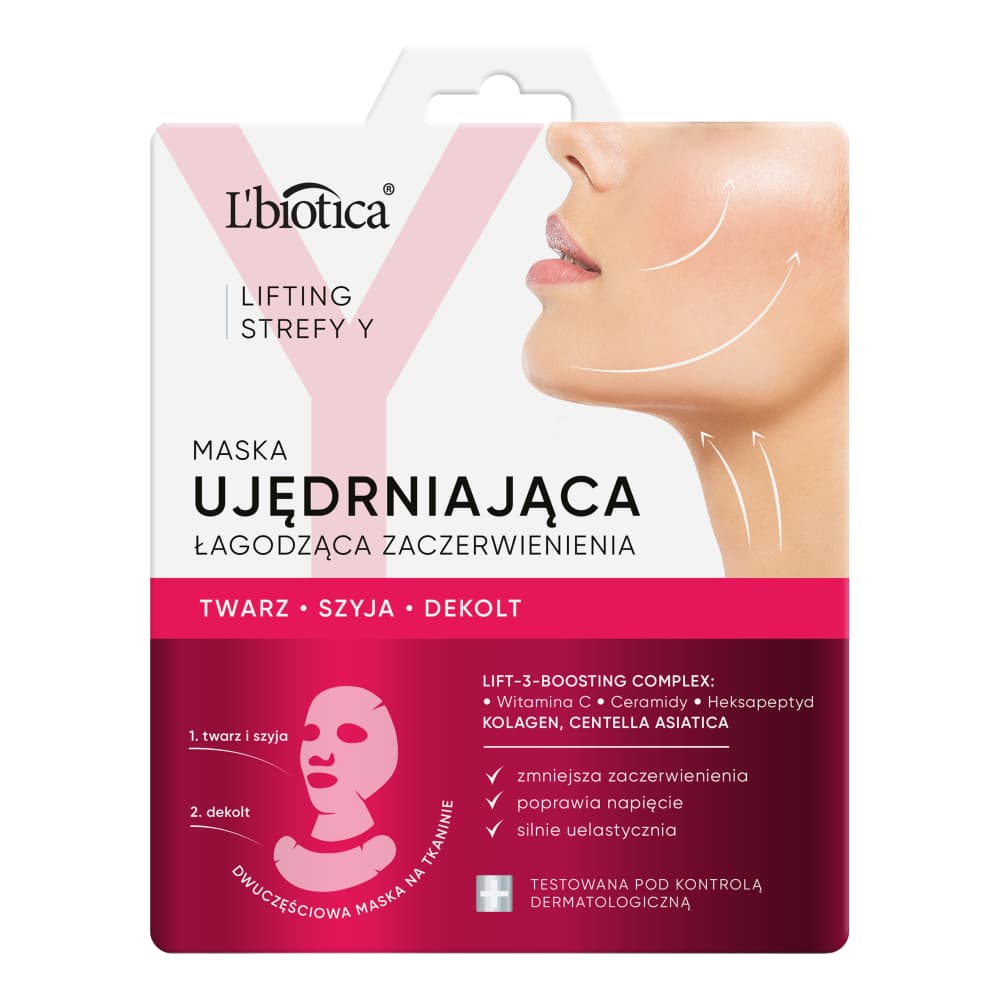 Maska Ujędrniająca Łagodząca Zaczerwienienia