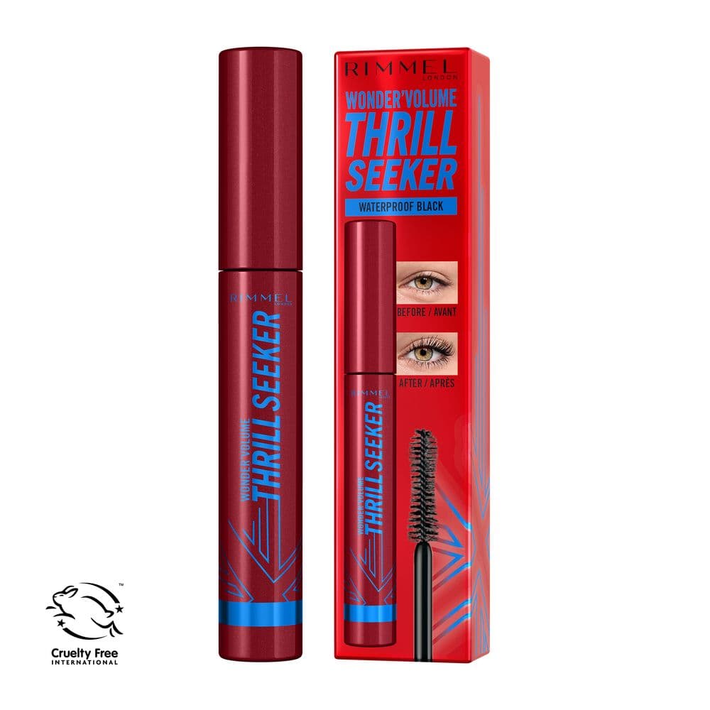 Tusz do Rzęs Thrill Seeker Black Wodoodporny