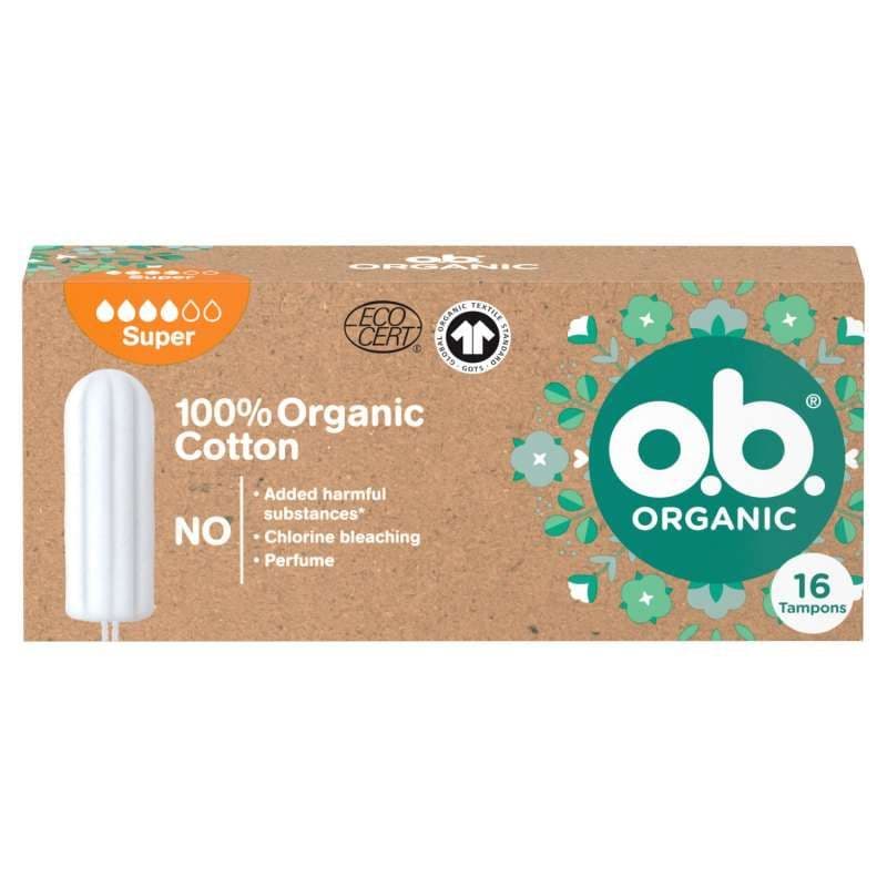 Organic Tampony Super