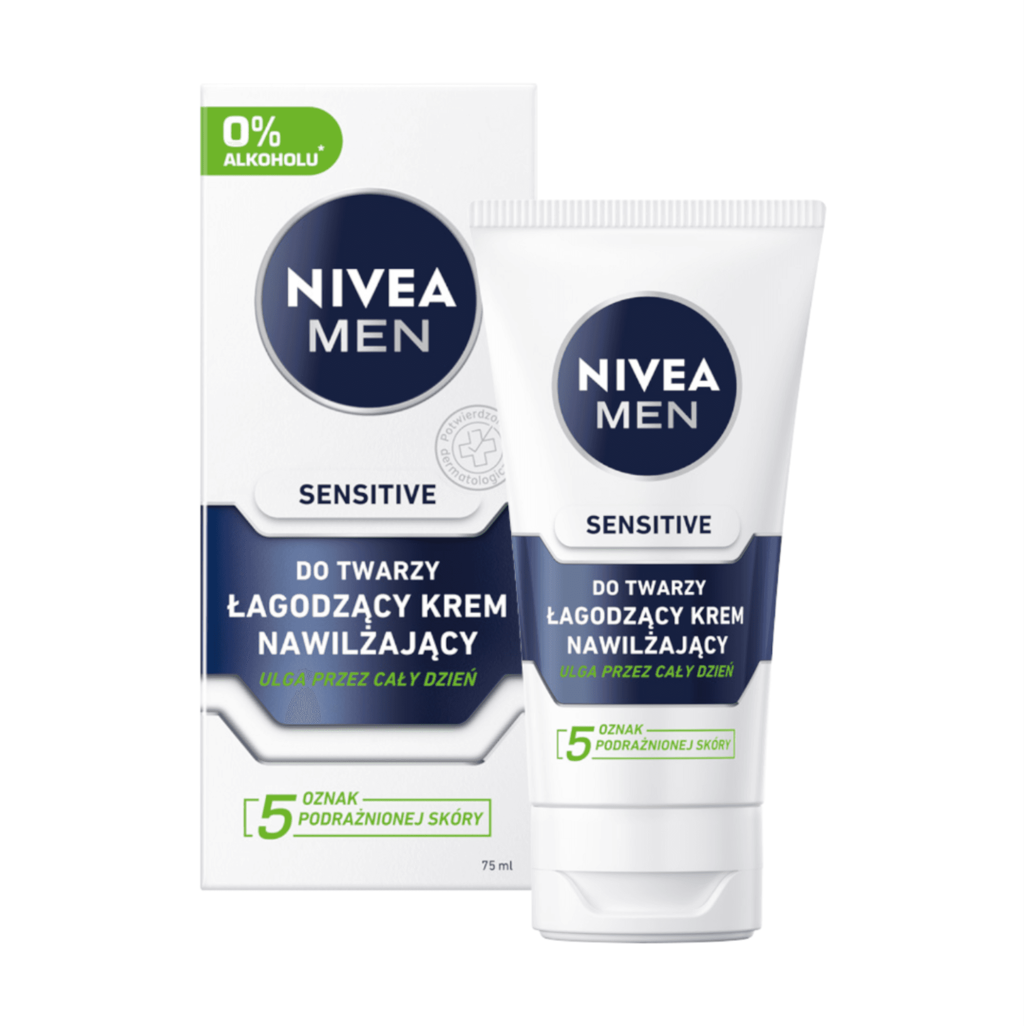 Men Sensitive Łagodzący Krem Nawilżający