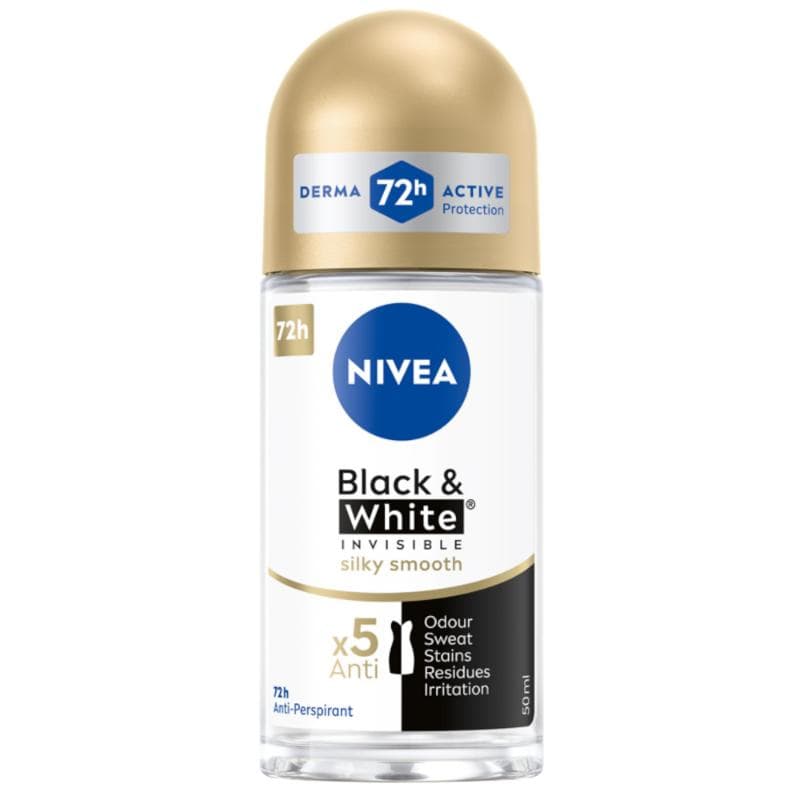 Black & White Silky Smooth Antyperspirant roll-on