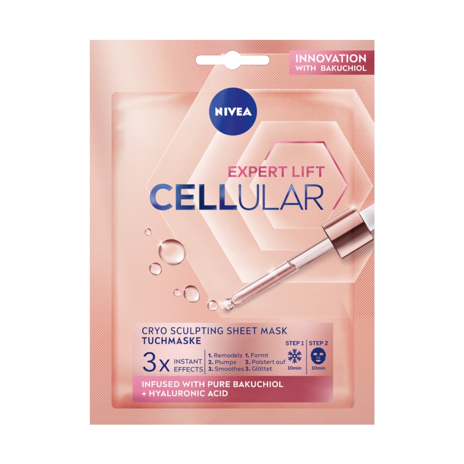 Cellular Expert Lift Chłodząco-Modelująca Maska w Płachcie