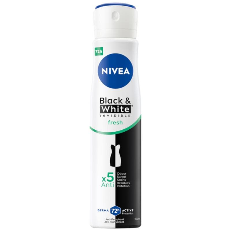 Antyperspirant Black & White Invisible Fresh