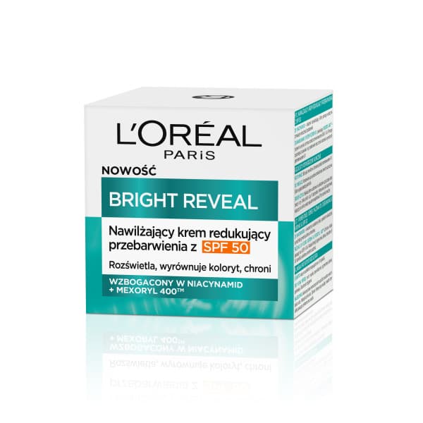 Bright Reveal Nawilżający Krem SPF50+