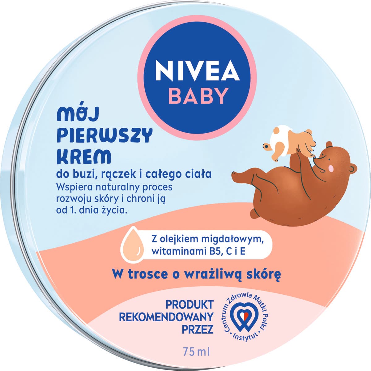 Baby mój pierwszy krem do buzi rączek i całego ciała