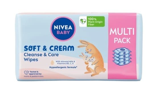 Baby Soft & Cream chusteczki biodegradowalne