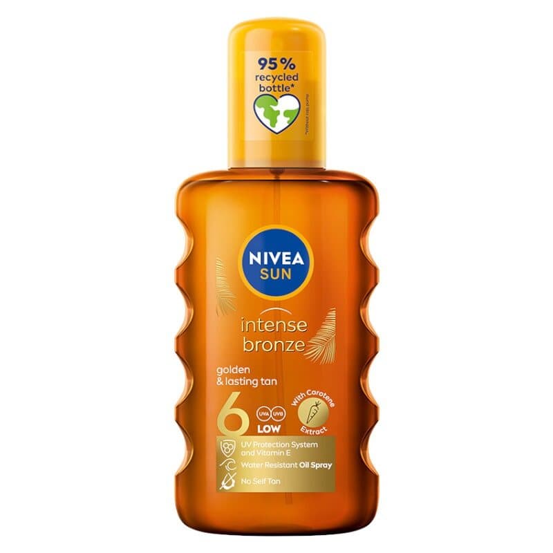 Sun Intense Bronze Keratynowy Olejek do Opalania w Sprayu SPF6