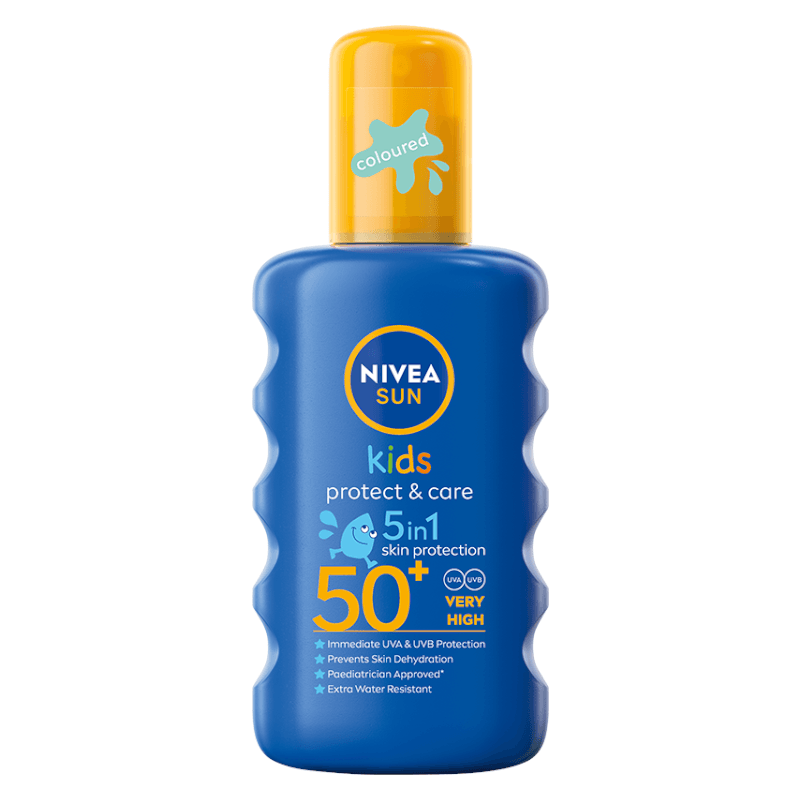 Sun Kids Protect Care Nawilżający Spray Ochronny dla Dzieci SPF50