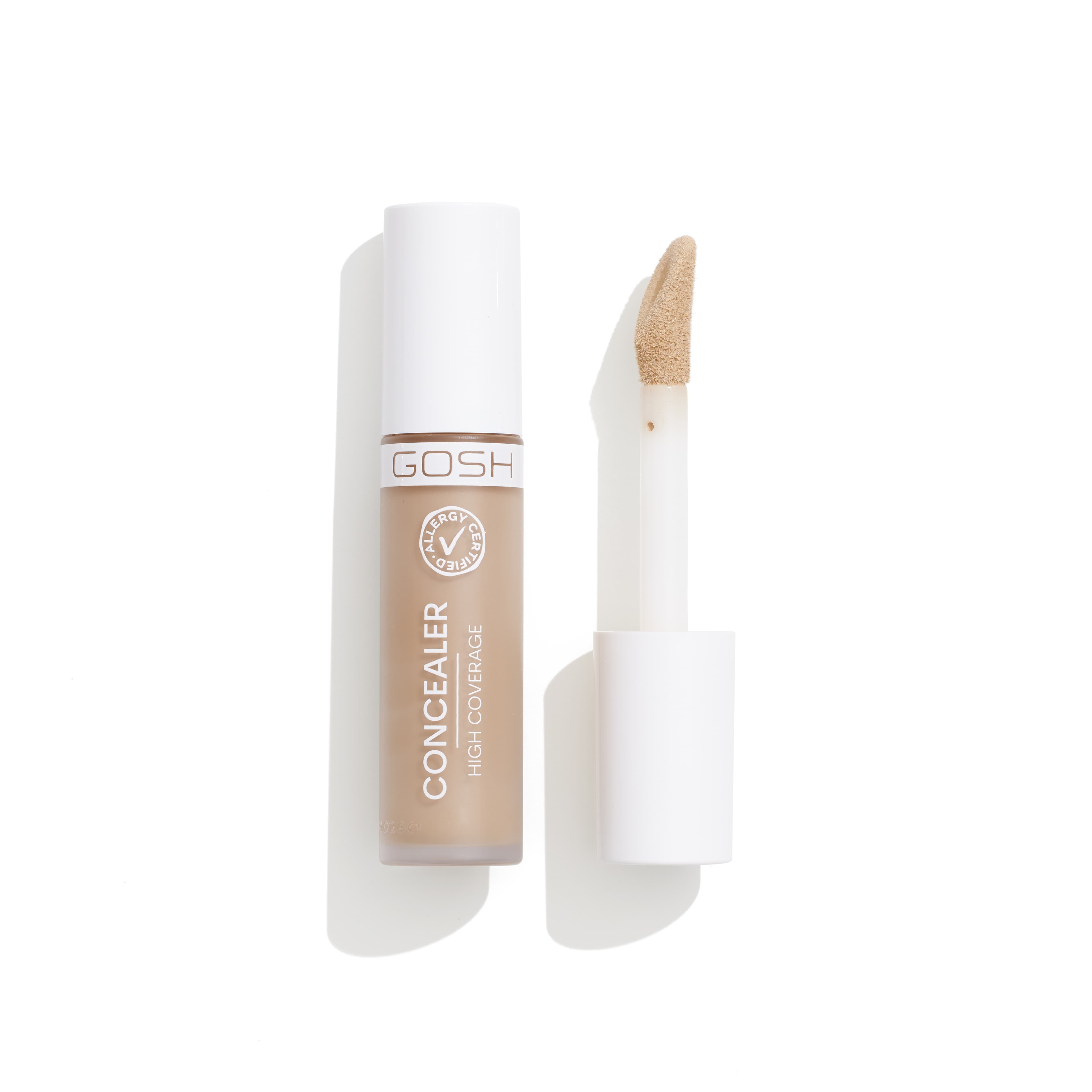 Concealer High Coverage mocno kryjący korektor z aplikatorem 001 Porcelain