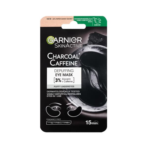 Charcoal Caffeine Płatki pod Oczy