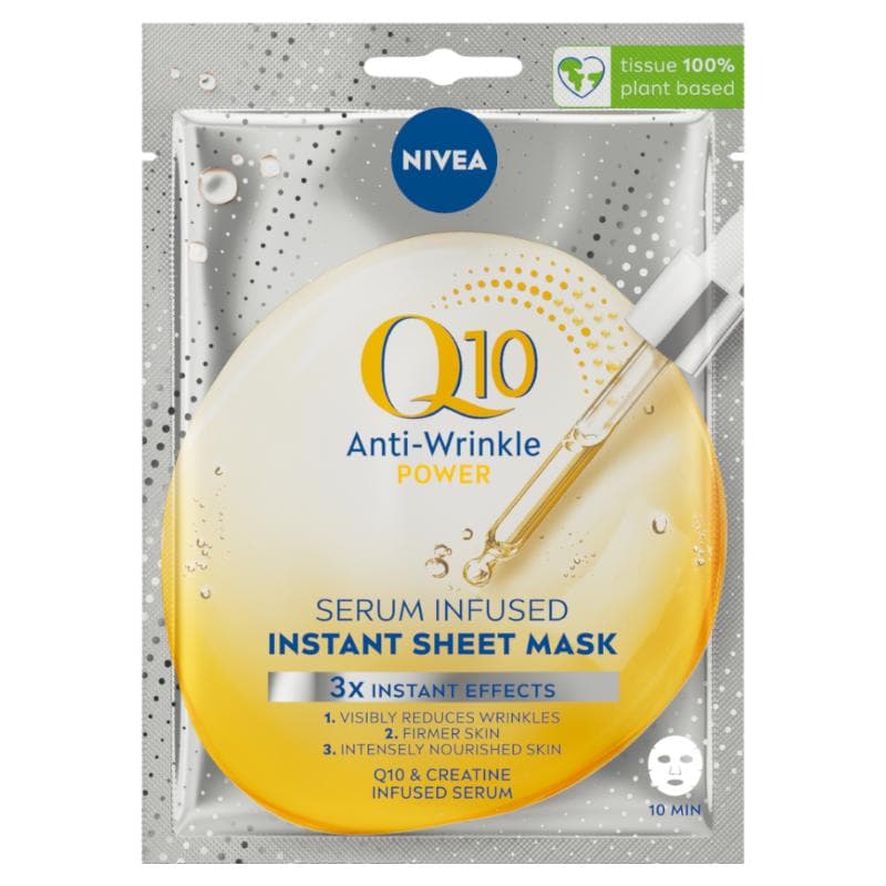 Q10 Anti-Wrinkle Power Maska w Płachcie