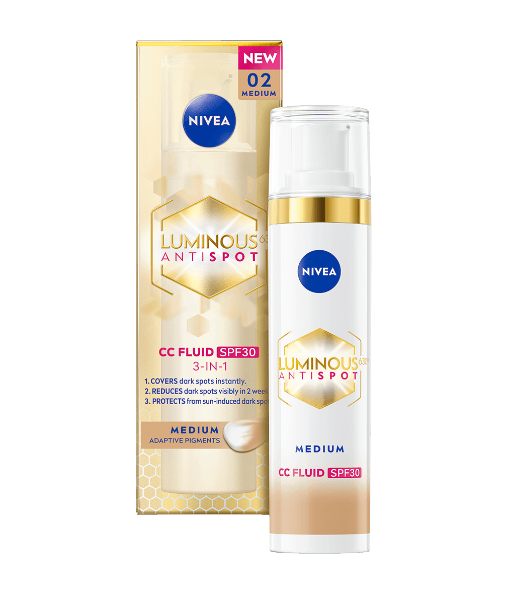 LUMINOUS630® Przeciw Przebarwieniom Krem CC 3w1 SPF30+ 02
