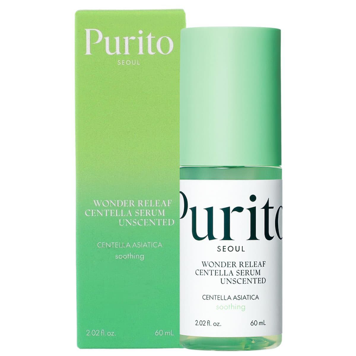Seoul Wonder Releaf Centella Unscented Regenerujące Serum do Twarzy