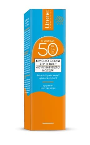 Sun, Nawilżający, ochronny krem do twarzy, Spf 50