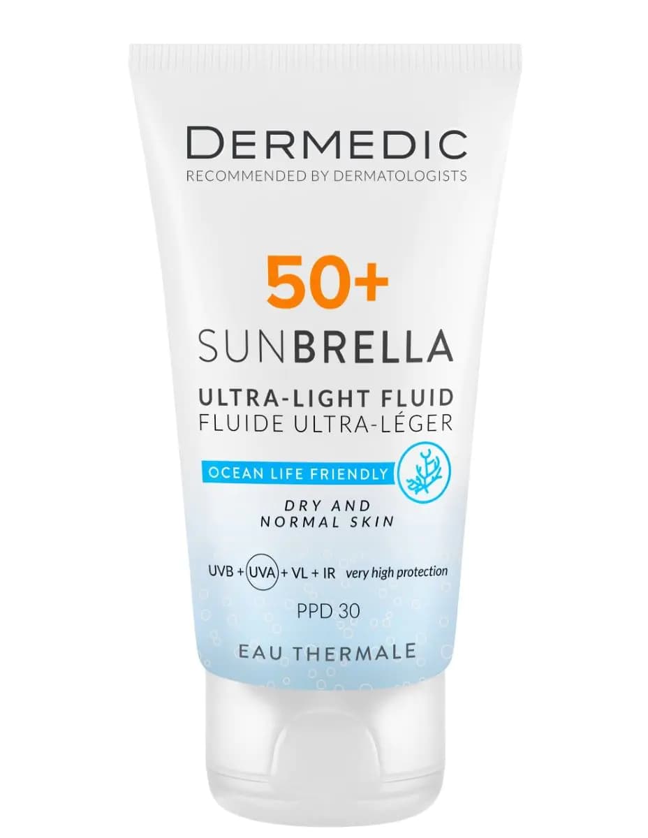 Sunbrella Ultralekki Krem do Cery Suchej i Normalnej SPF50+