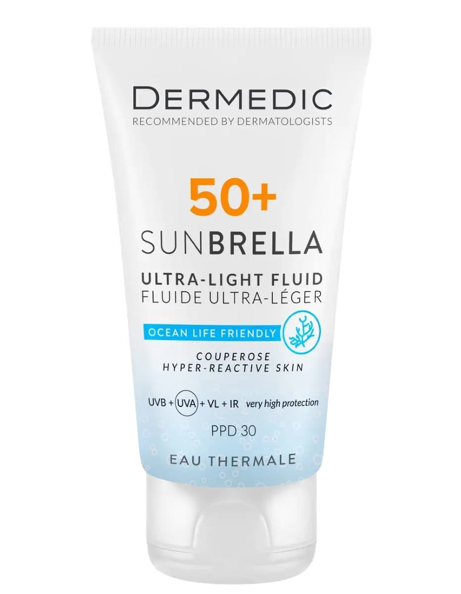 Sunbrella Ultralekki Krem do Cery Naczyniowej SPF50+