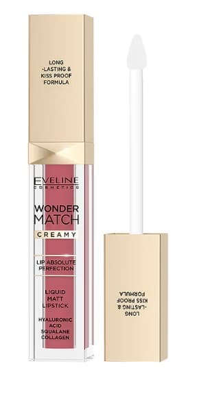 Eveline Wonder Match Creamy Matowa Pomadka w Płynie 08 Cashmere Rose