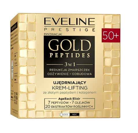 Eveline Gold Peptides Ujędrniający Krem-Lifting 50+