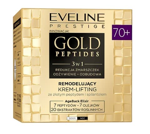 Eveline Gold Peptides Remodelujący Krem-Lifting 70+