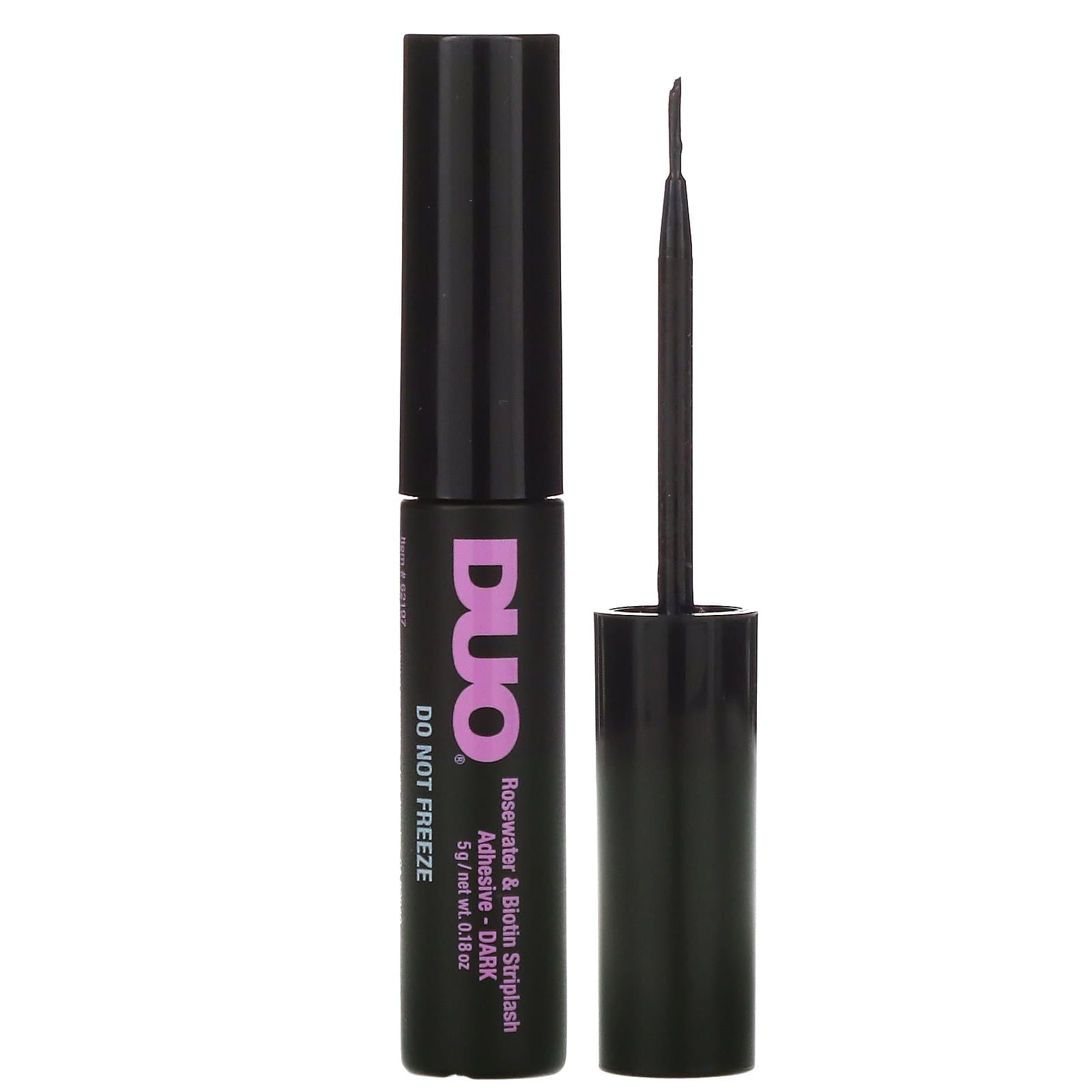 Duo Klej do Rzęs Rosewater&Biotin Dark