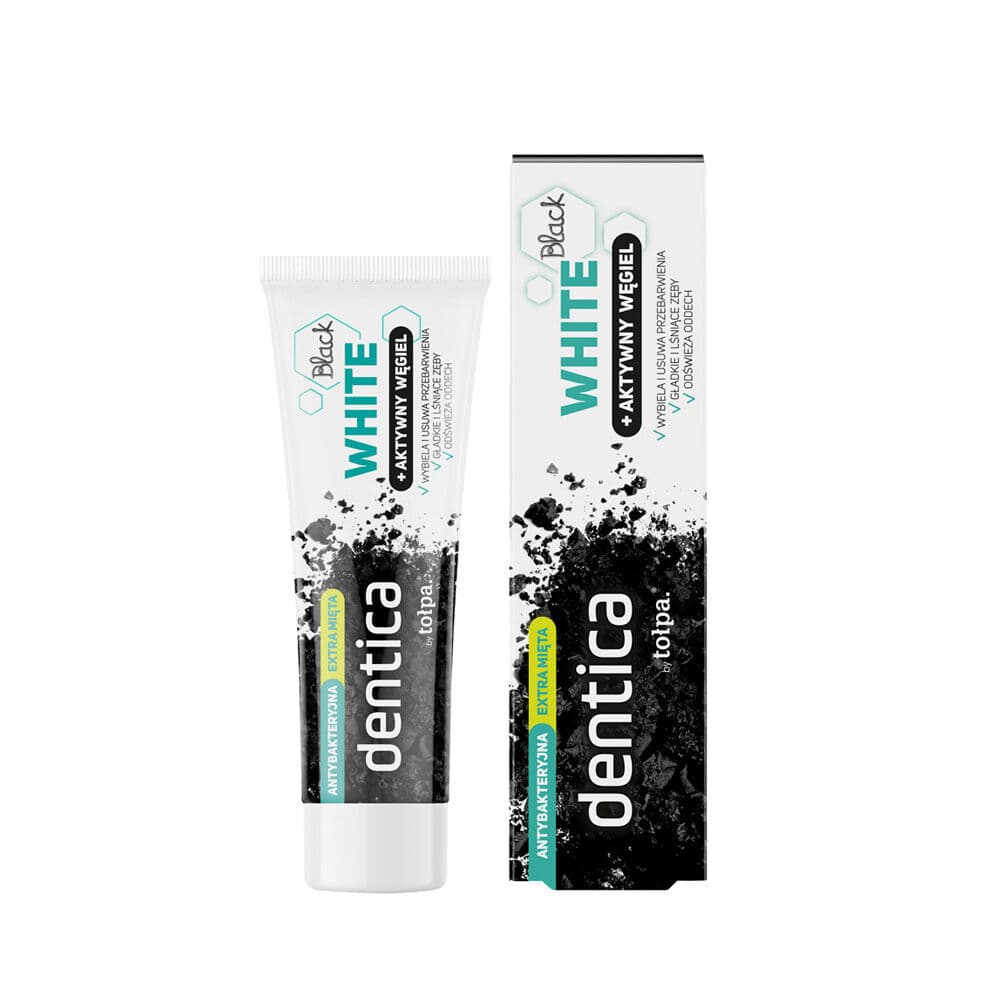 Dentica Pasta do Mycia Zębów Black White
