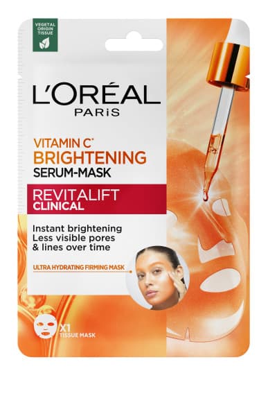 Revitalift Clinical Maska w Płachcie z Witaminą C