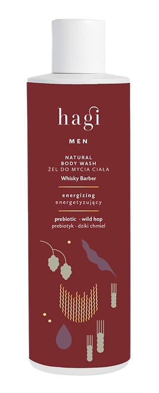 Men Whisky Barber Energetyzujący Żel do Mycia Ciała