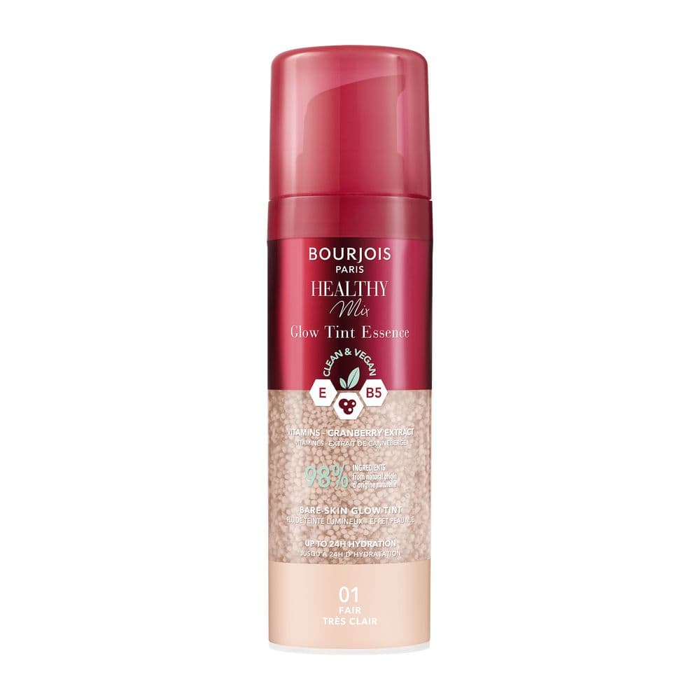 Healthy Mix Glow Tint Nawilżająca Esencja Wyrównująca Koloryt Skóry 01 Fair Tres Clair