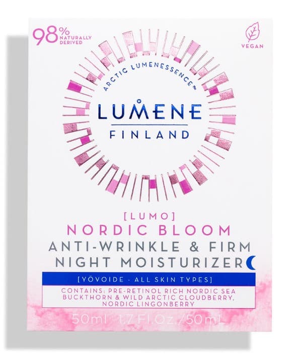 Nordic Bloom Lumo Przeciwzmarszczkowo - Ujędrniający Krem na Noc