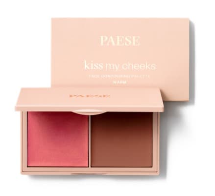 Kiss My Cheeks Paleta do Konturowania Twarzy Warm